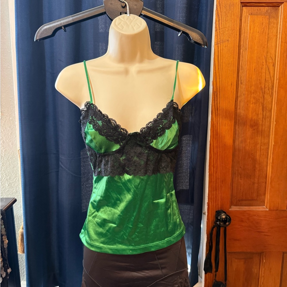 Moda International Vibrant Green Camisole